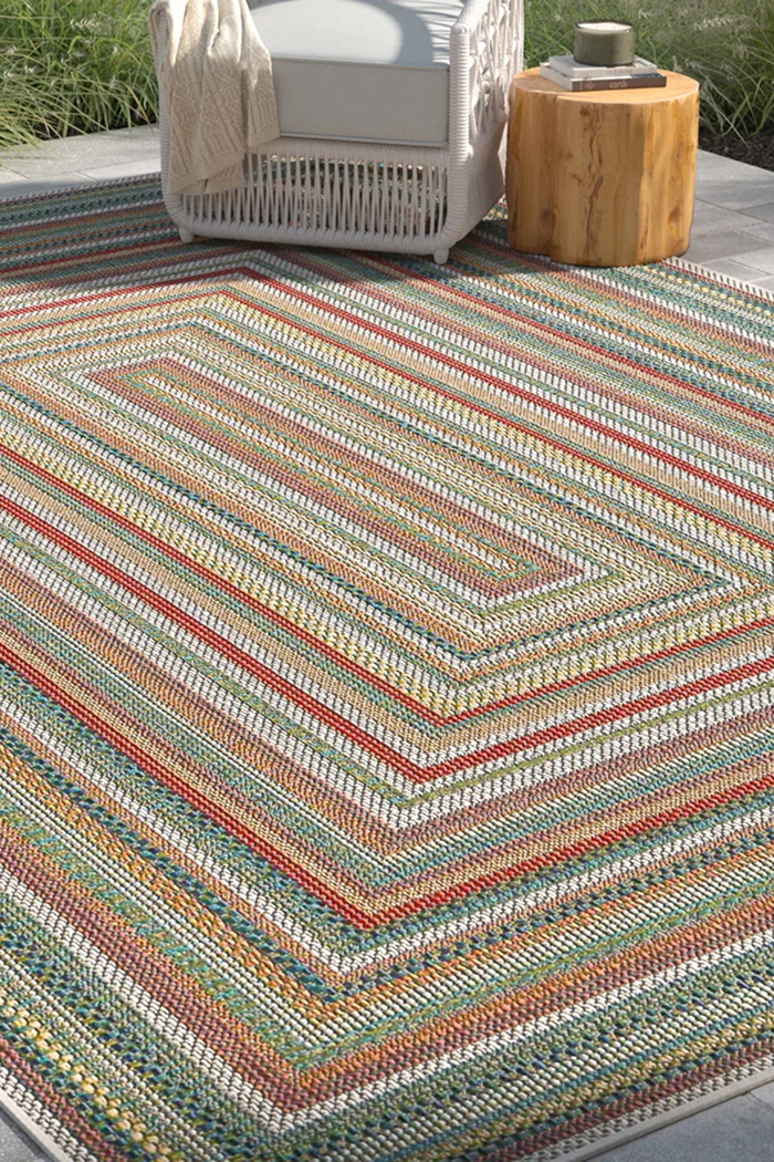 Lucidia Geometric Indoor / Outdoor Rug