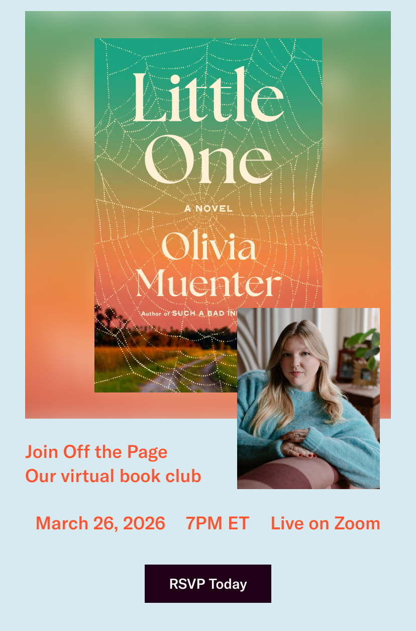Join Off The Page, our virtual book club