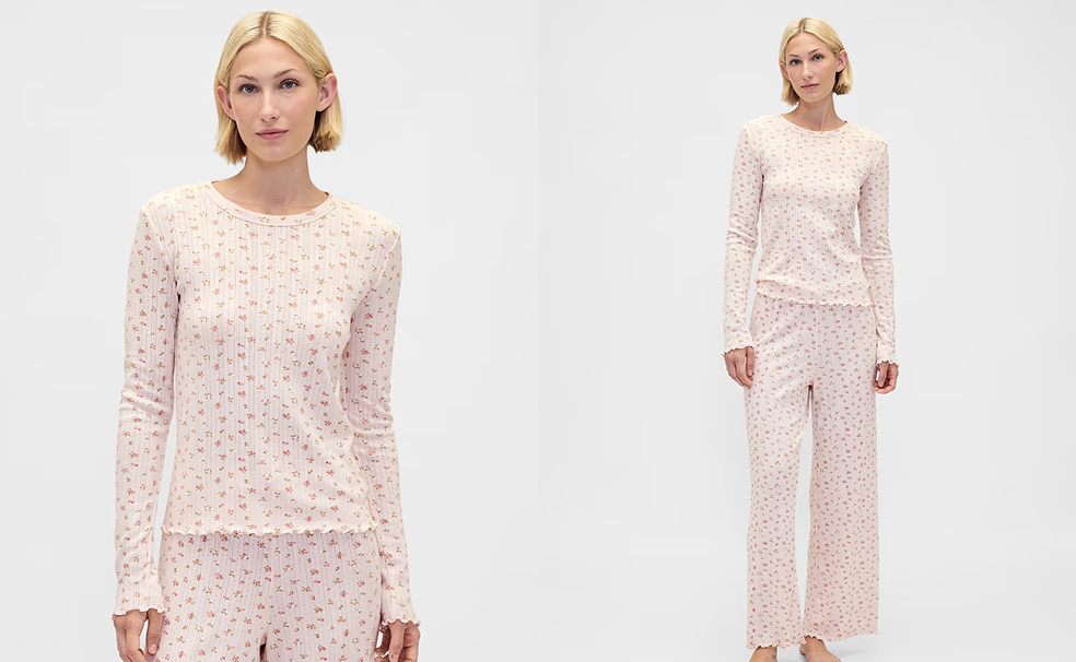 Pointelle PJ Top