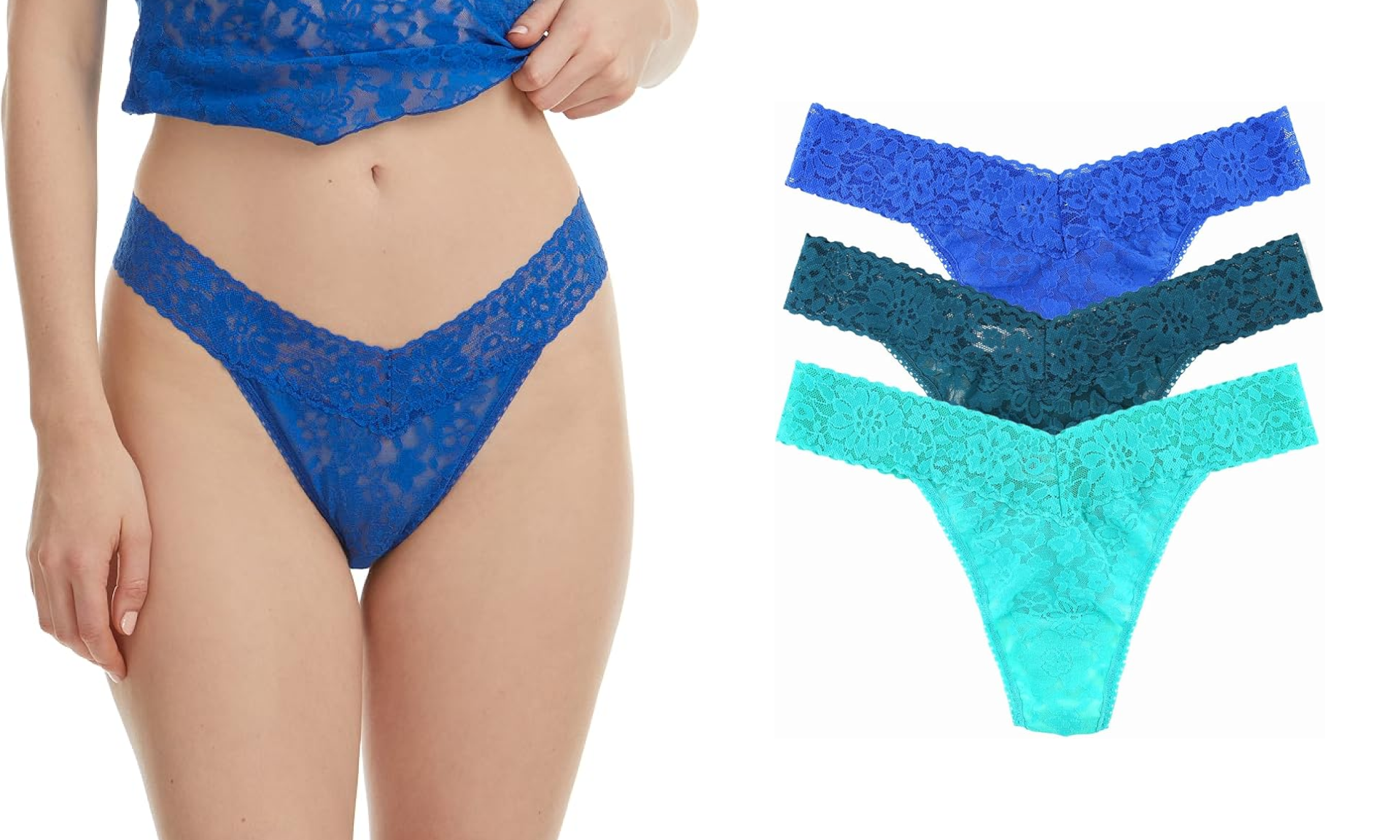 Daily Lace Original Rise Thongs
