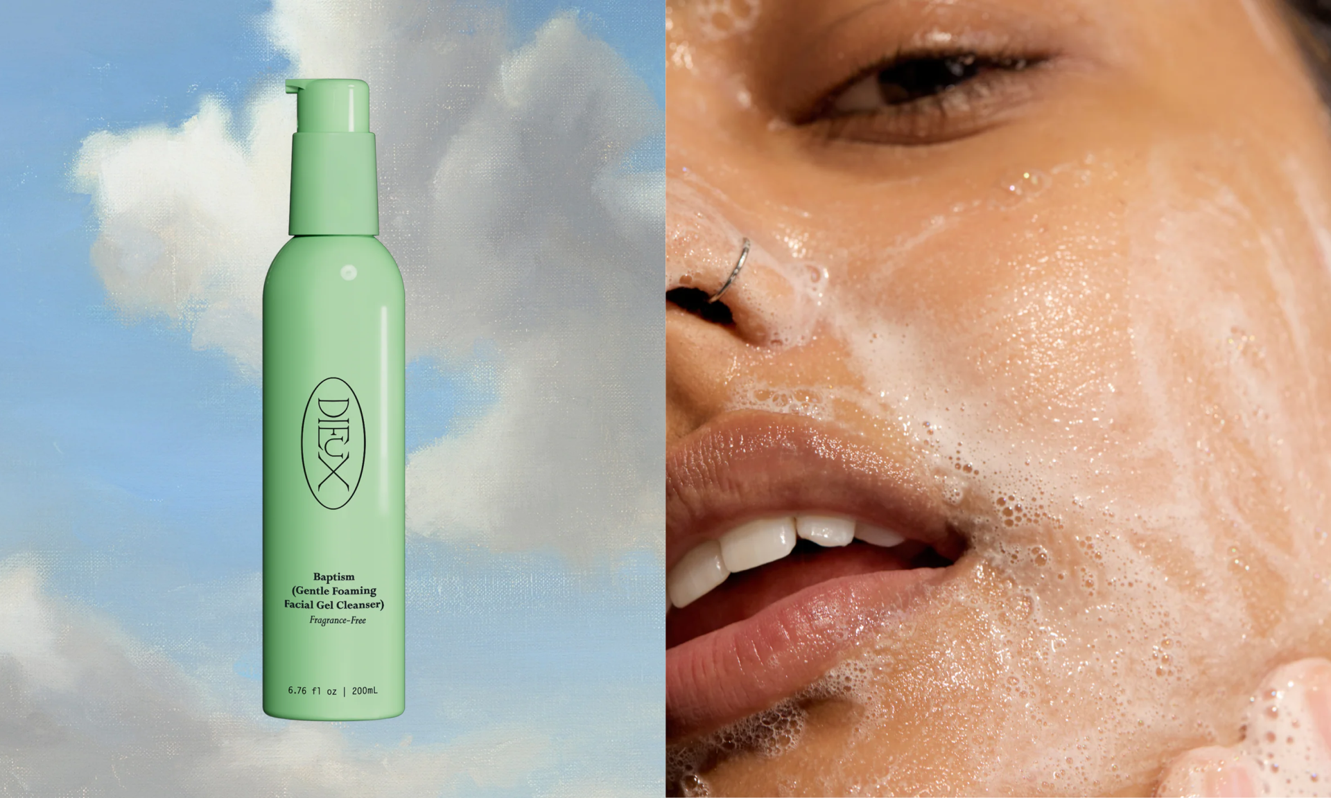 Baptism Gentle Foaming Gel Cleanser