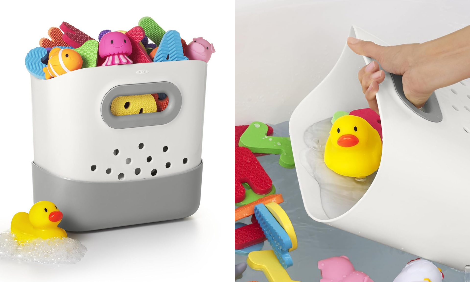Tot Stand Up Bath Toy Storage