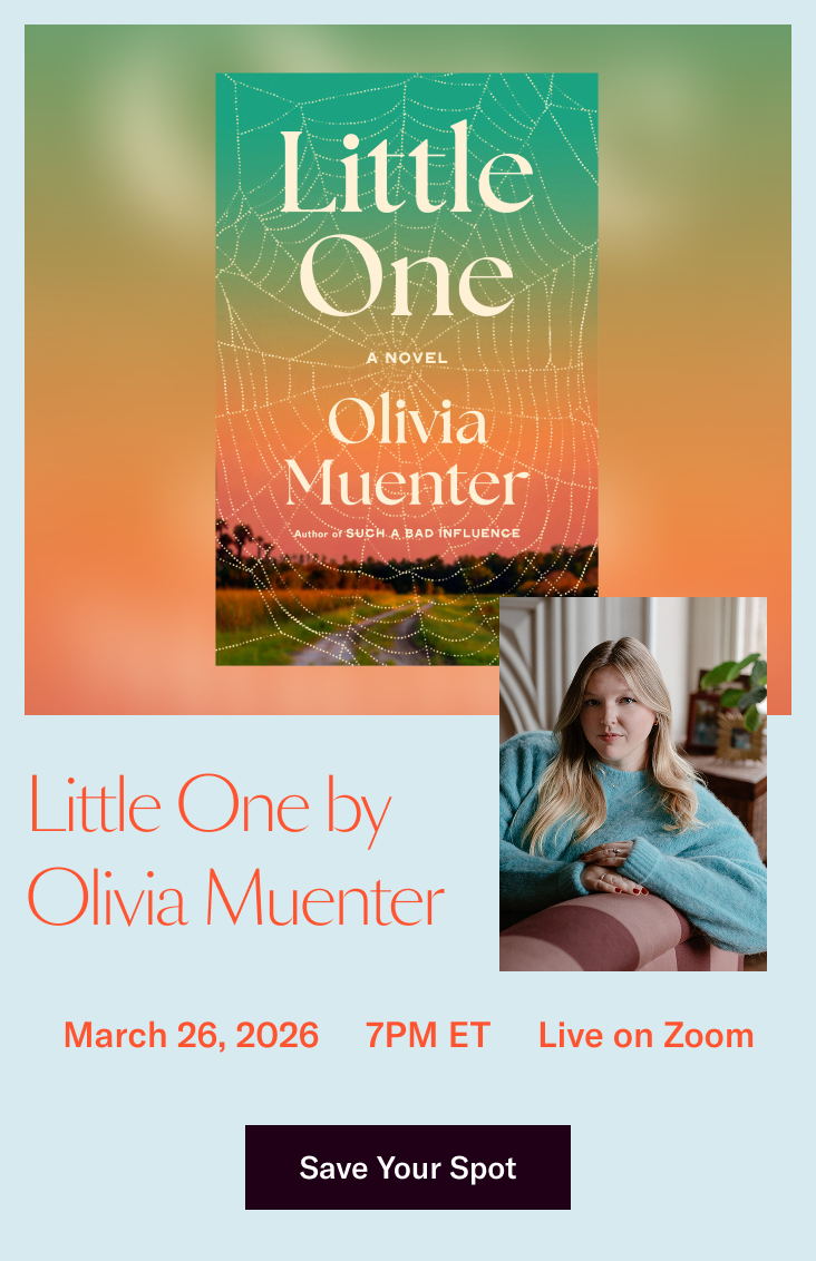 Little One by Olivia Muenter. March 26, 2026 at 7pm