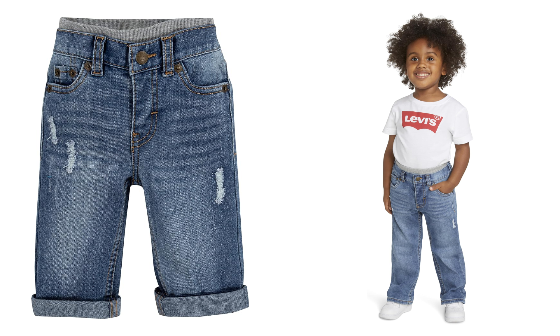 Baby Boys' & Toddler Straight Fit Jeans