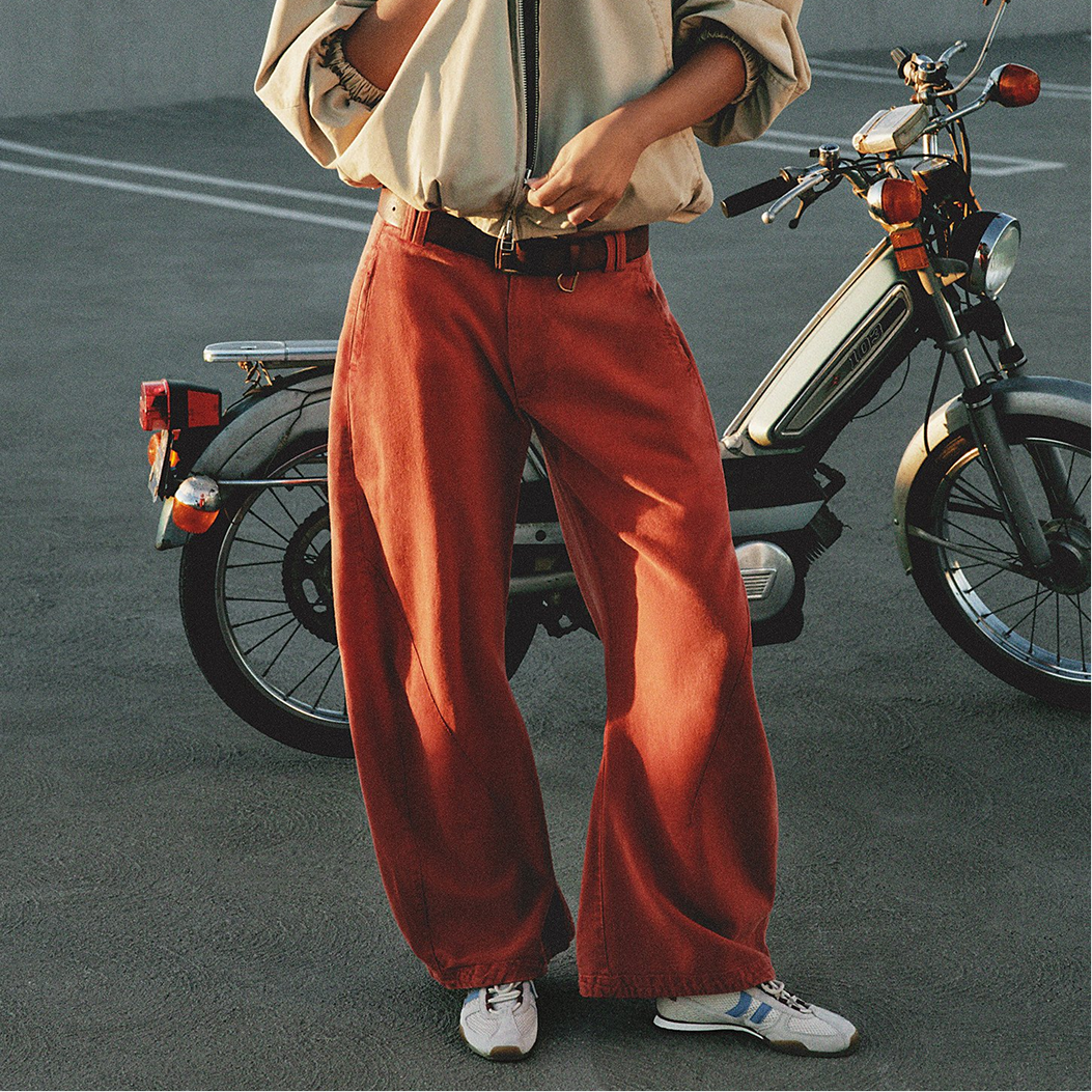 Spotlight Washed Barrel Chino Trousers