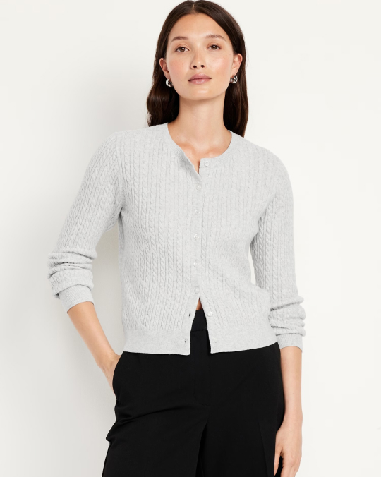 SoSoft Cropped Cardigan Sweater