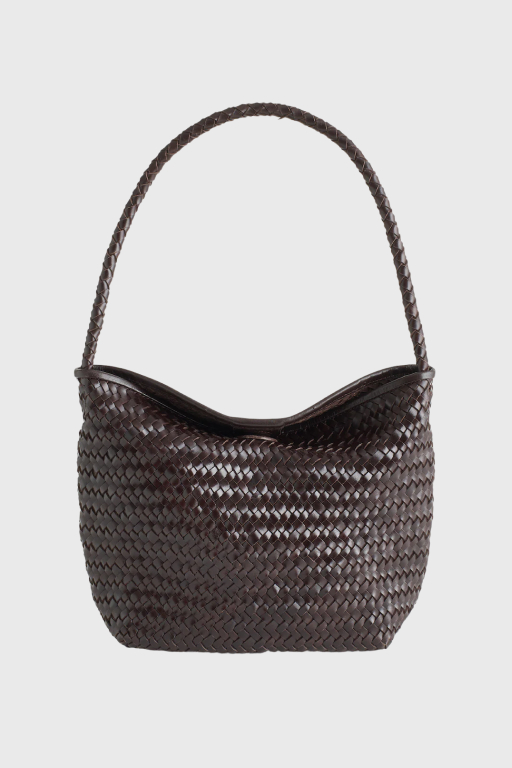 The Signature Woven Shoulder Bag