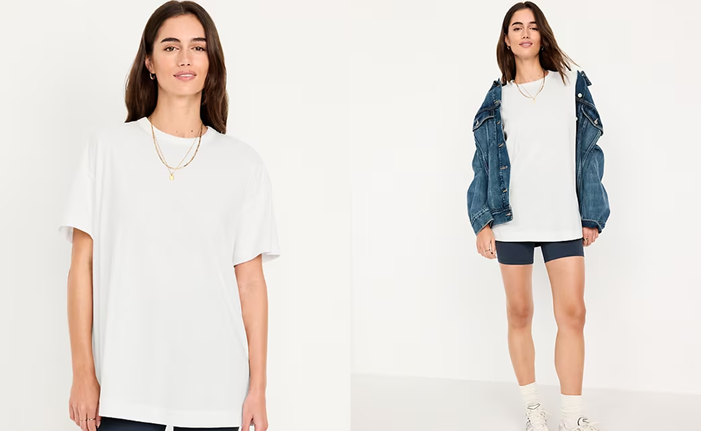 Oversized EveryWear Tunic T-Shirt