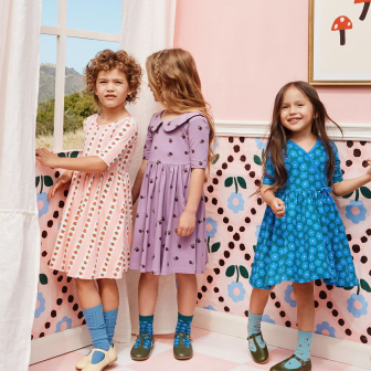 Cozy dresses, sweaters, and more from Hanna Andersson’s back-to-school collection…
