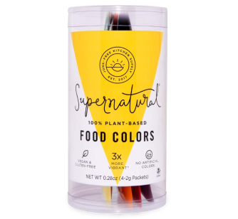Plant-based food coloring 