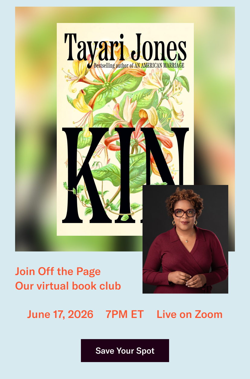 Join Off The Page, our virtual book club