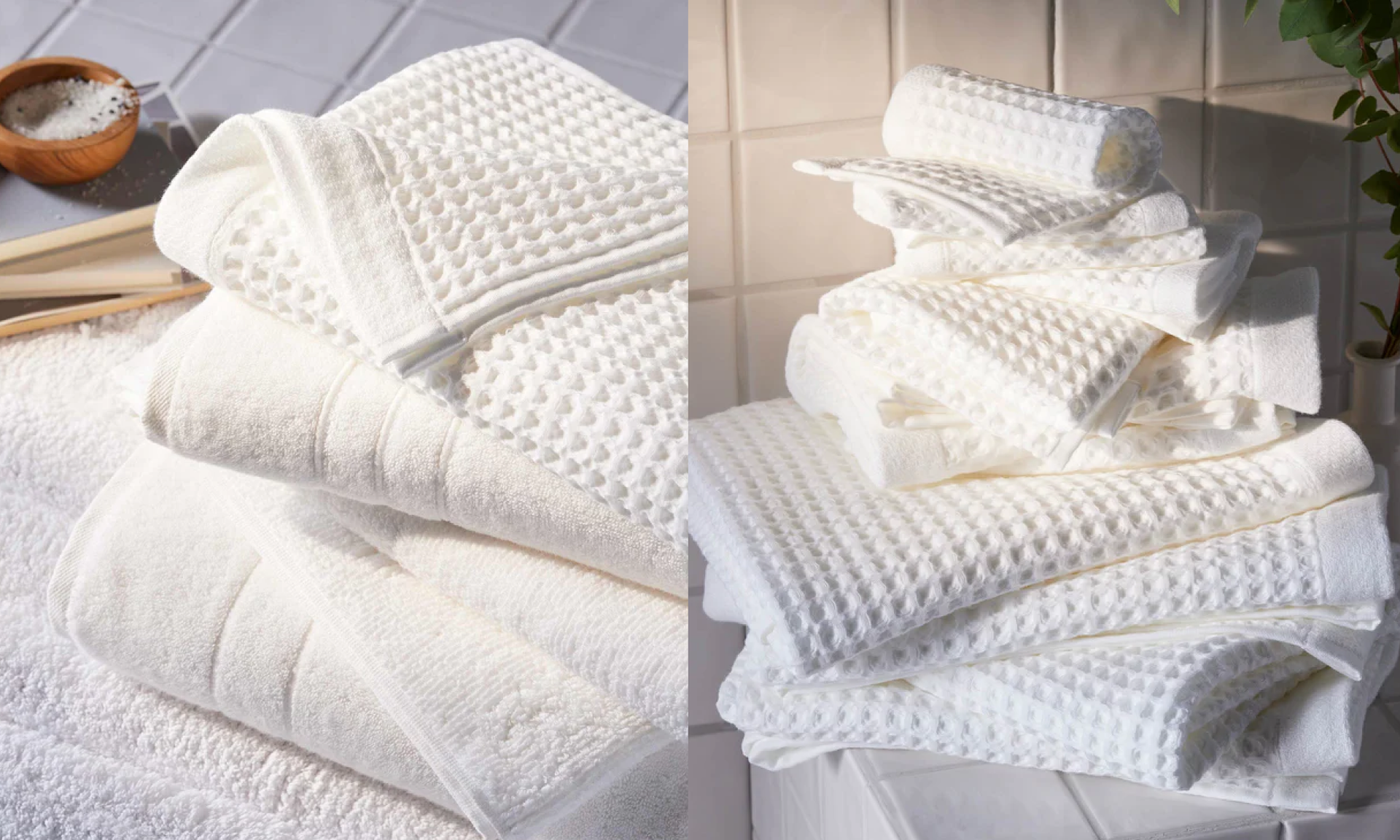 Dreamweave Waffle Bath Sheet Bundle
