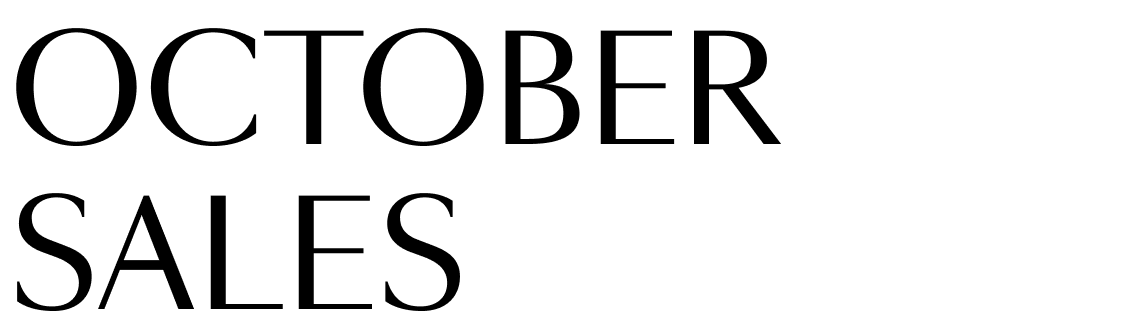 October Sales
