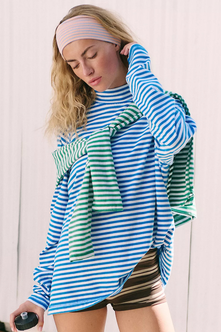 Restoration Yarn Dye Stripe Layer