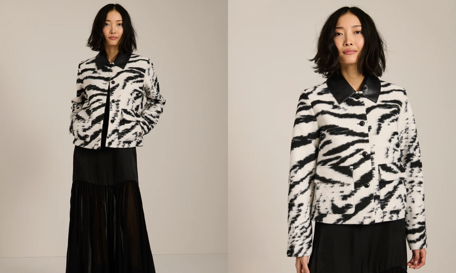 Estelle Bengal Tiger Print Jacket