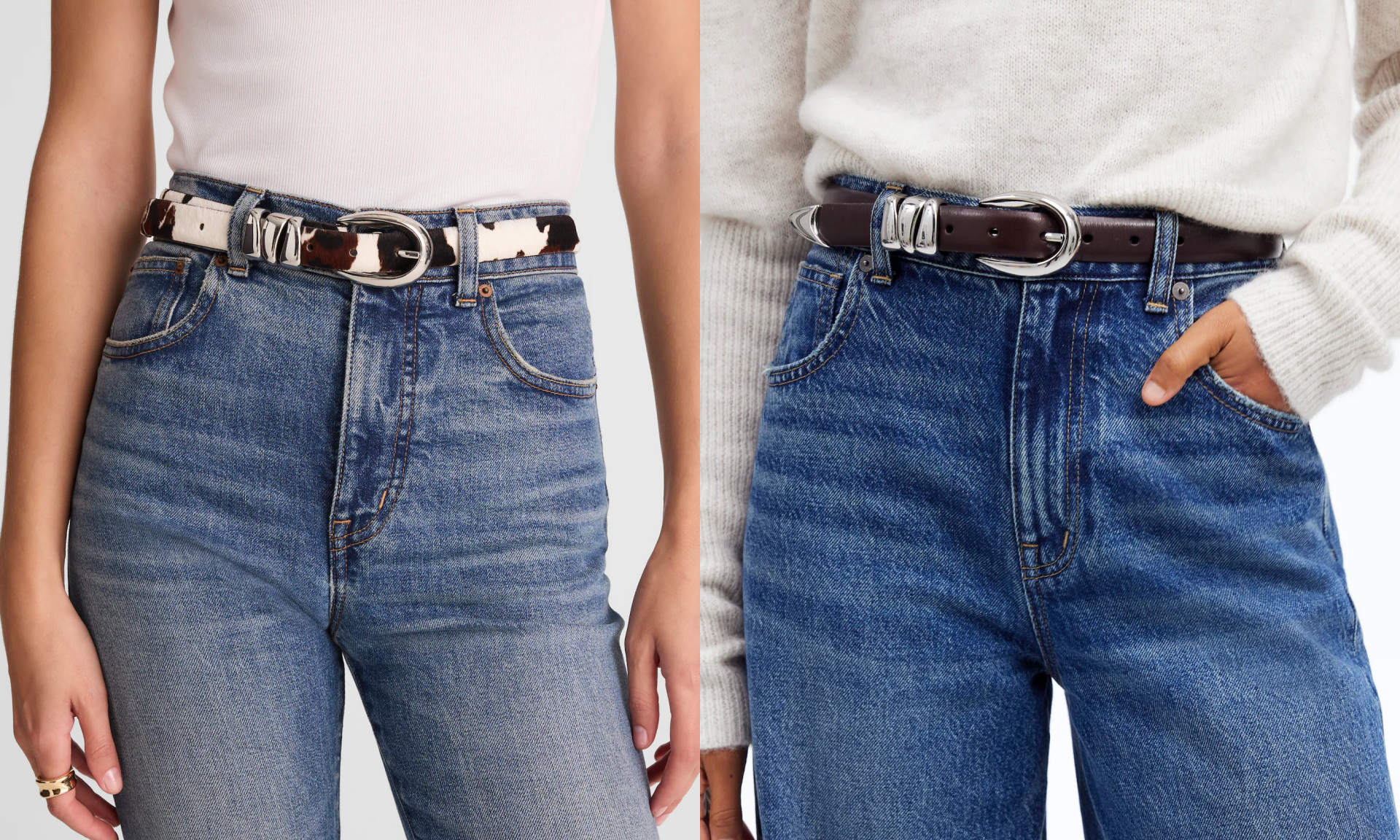 Triple Metal Keeper Belt