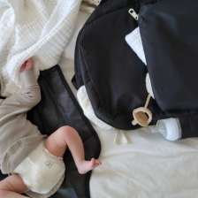 A diaper bag with all the right compartments…