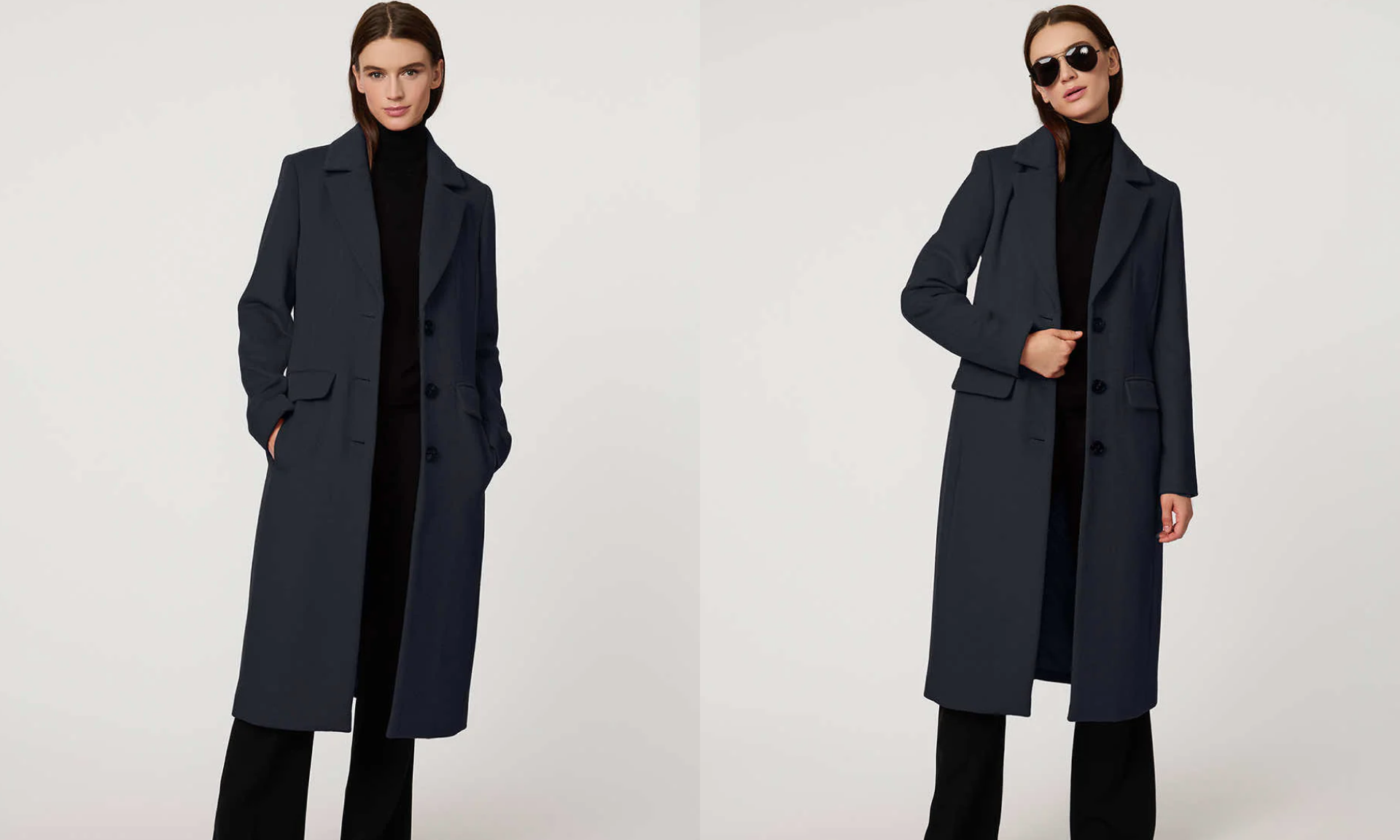 Valentina Tailored Wool Coat