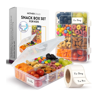 Reusable, adjustable snack boxes…