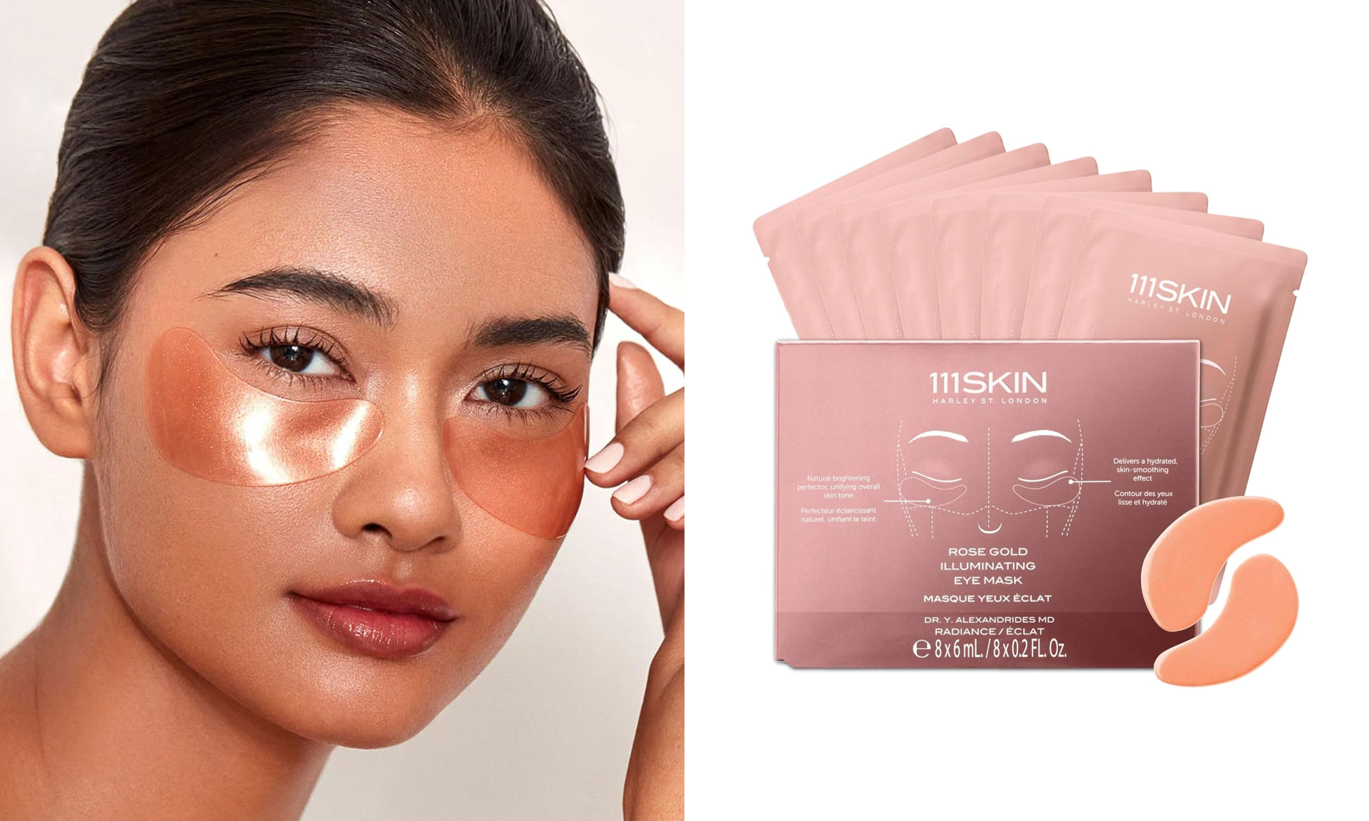 Rose Gold Illuminating Eye Mask