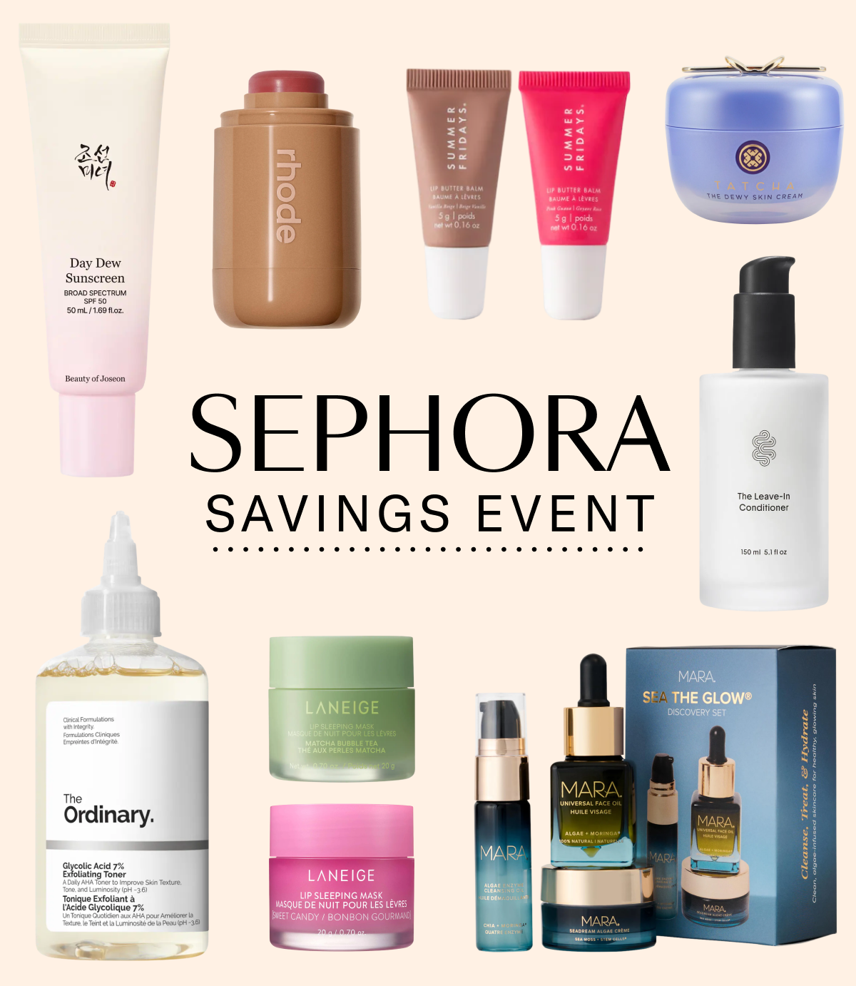 Sephora Savings Event