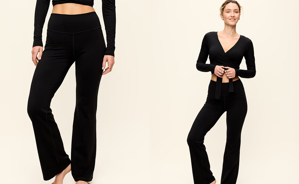 High-Waisted StudioSmooth Flare Leggings