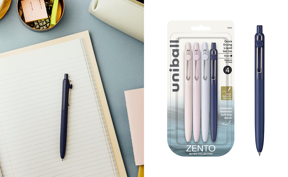 Zento Gel Ink Rollerball Pens