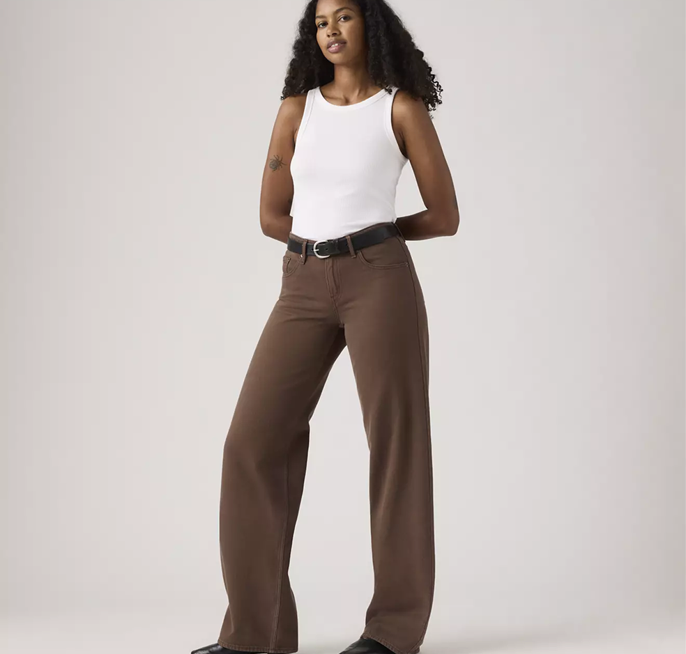 Halo Low Loose Women's Jeans Straight Leg Pants