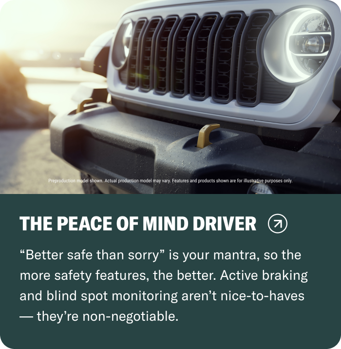 The Peace of Mind Driver: 
