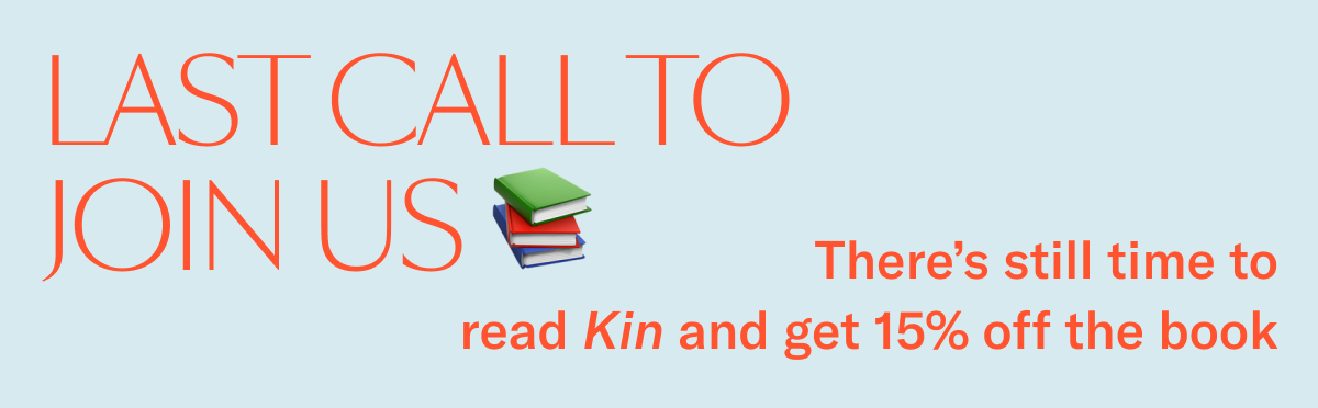 Last call to join us 📚