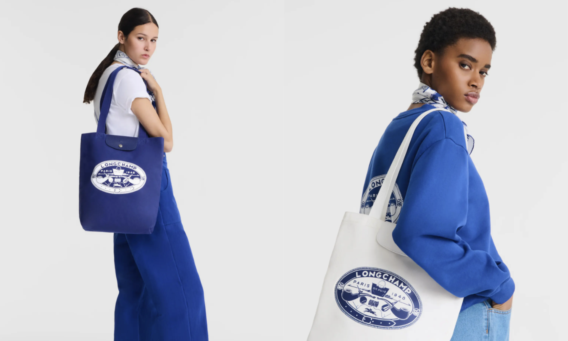 x Constantin Riant Le Pliage Cotton Canvas Tote