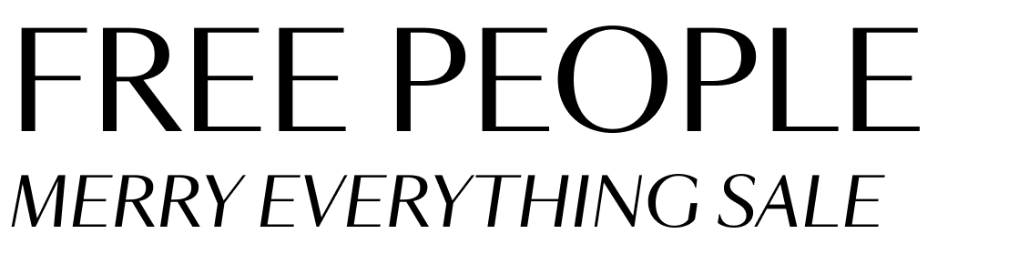 Free People Merry Everything Sale