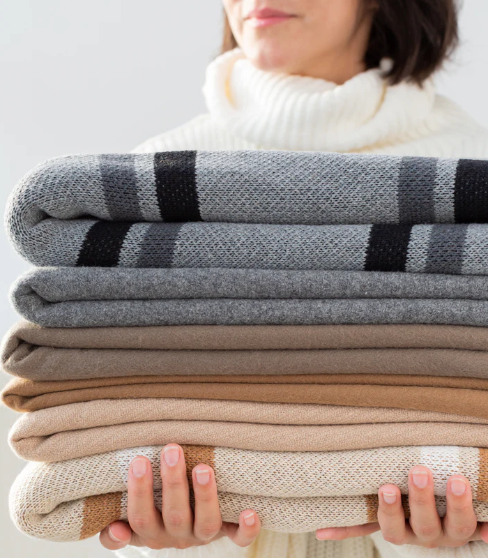 Luxury Natural Throw Blanket 