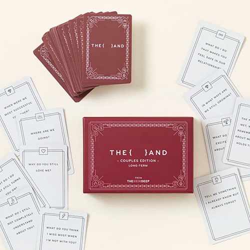 Long-Term Couples Connection Card Deck