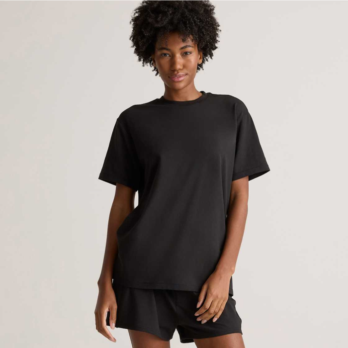 Dream Lounge Oversized Short-Sleeve Pajama Set