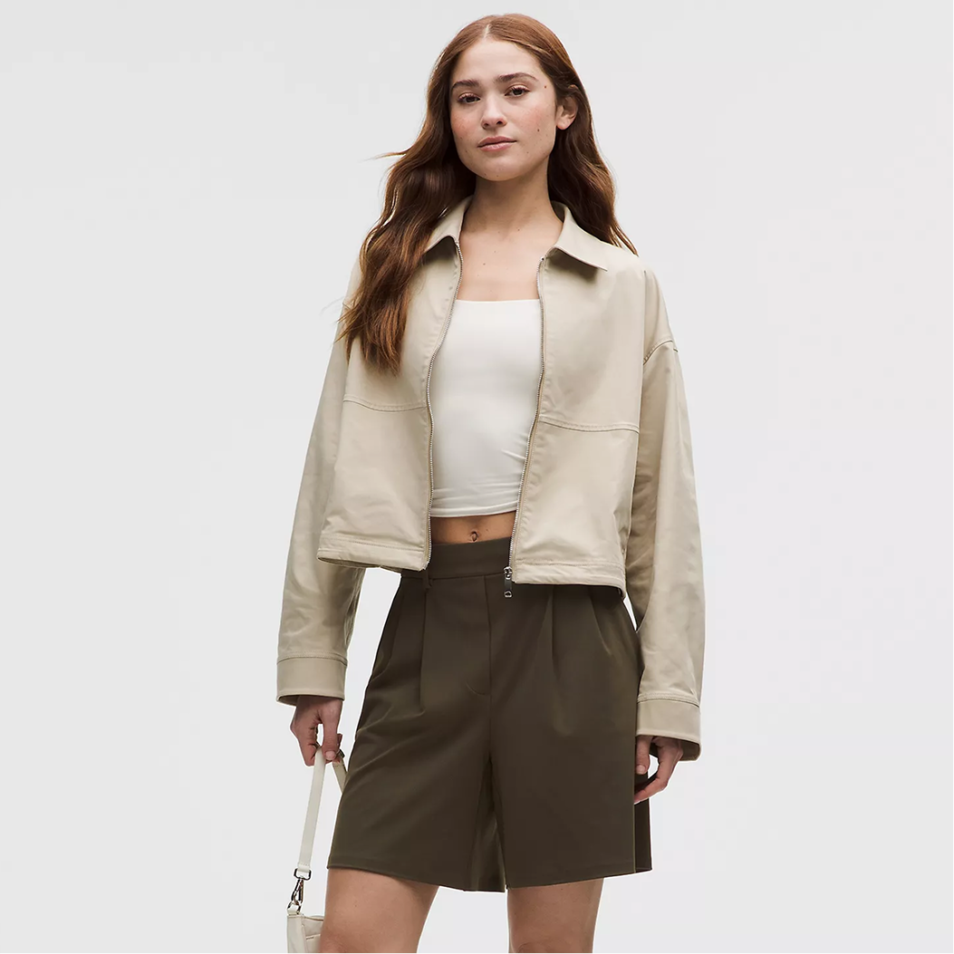 Daydrift Pleated High-Rise Short 