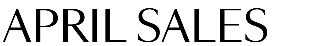 April Sales