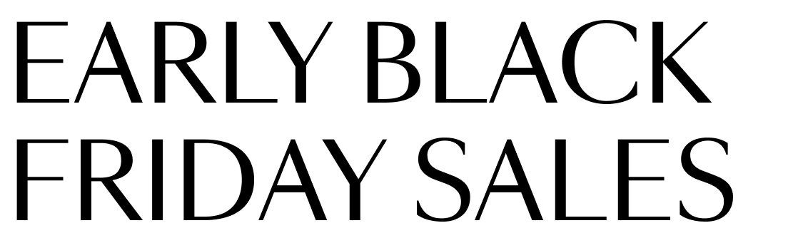 Early Black Friday Sales