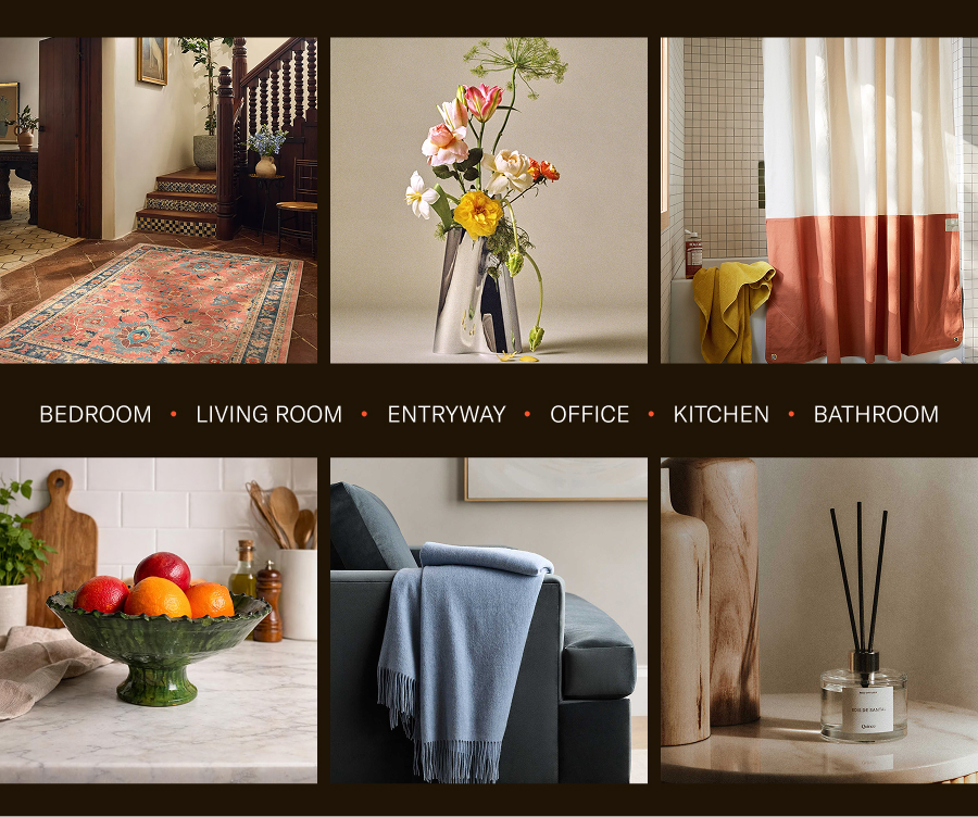 Bedroom, Living Room, Entryway, Office, Kitchen, Bathroom