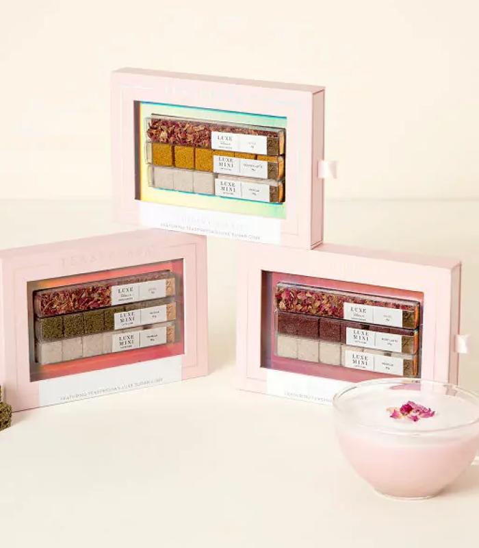 Instant Colorful Tea Latte Kits