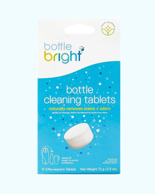 Tablets to refresh reusable bottles…