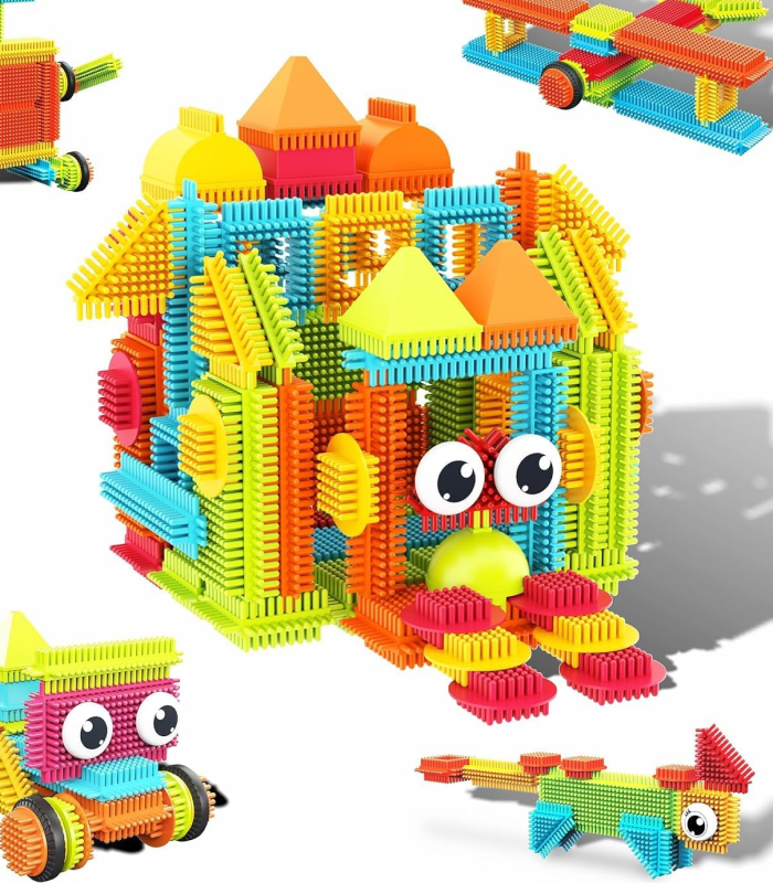 PicassoTiles Hedgehog Interlocking Building Blocks