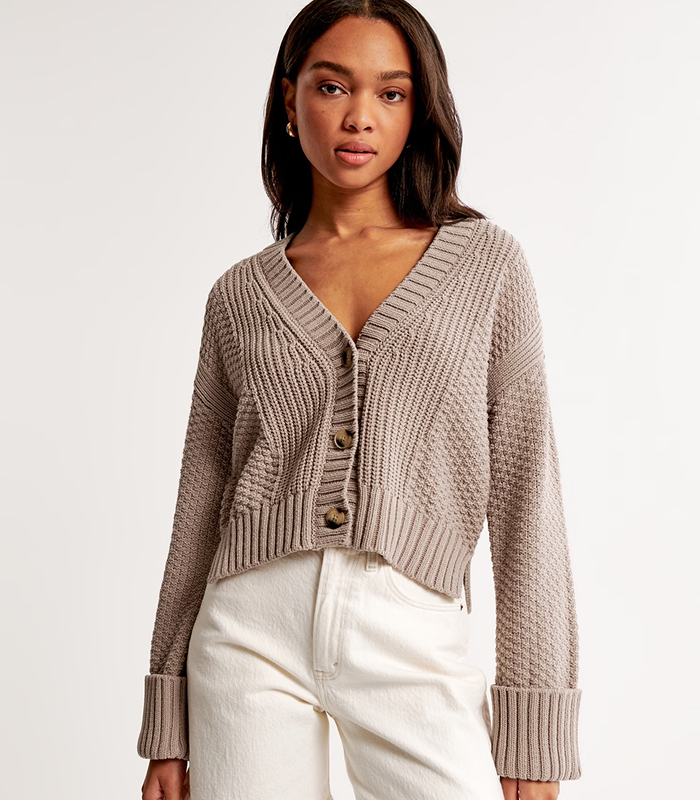 Cameron Seed Stitch Cardigan