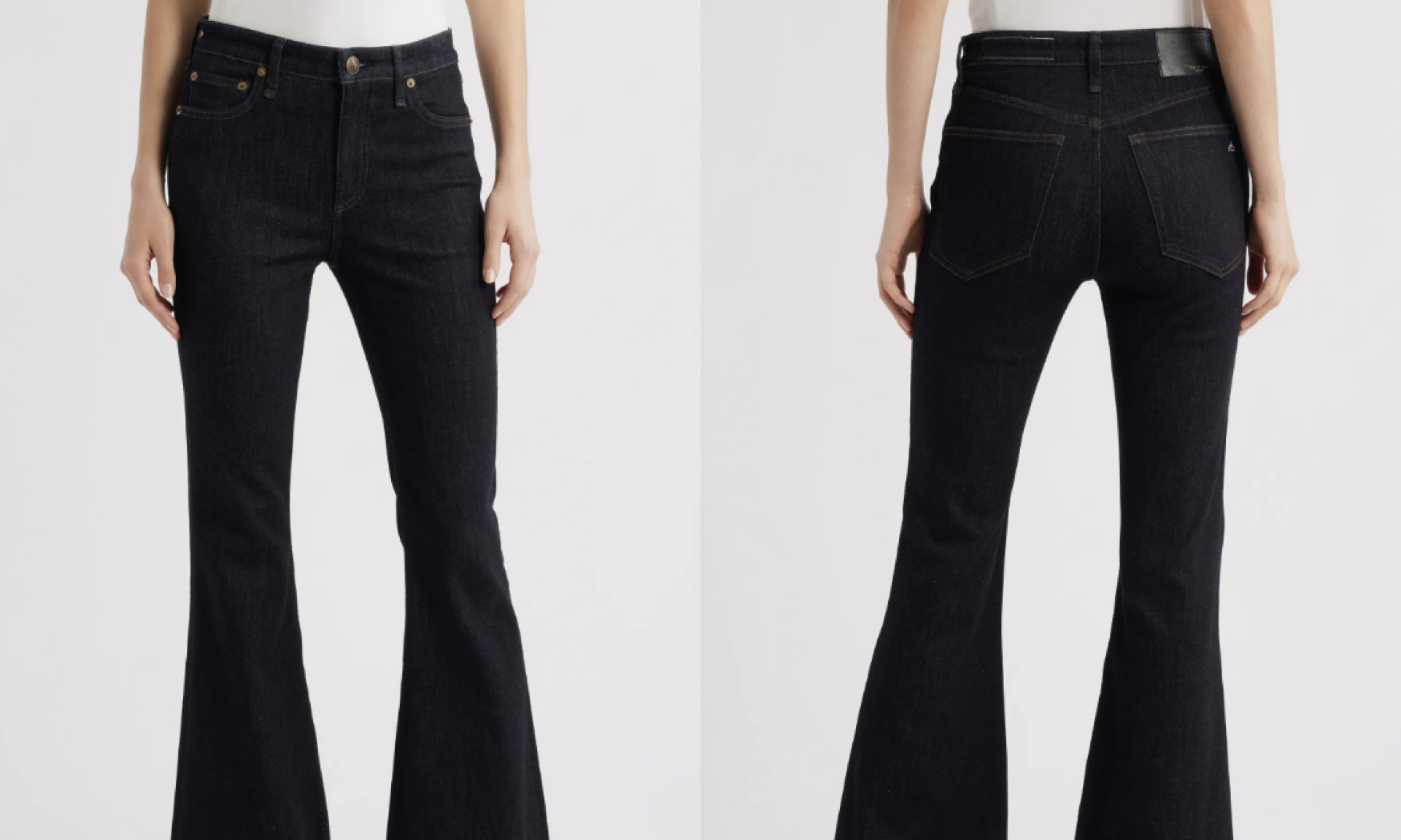 Flexi Dahlia Mid-Rise Flare Jeans