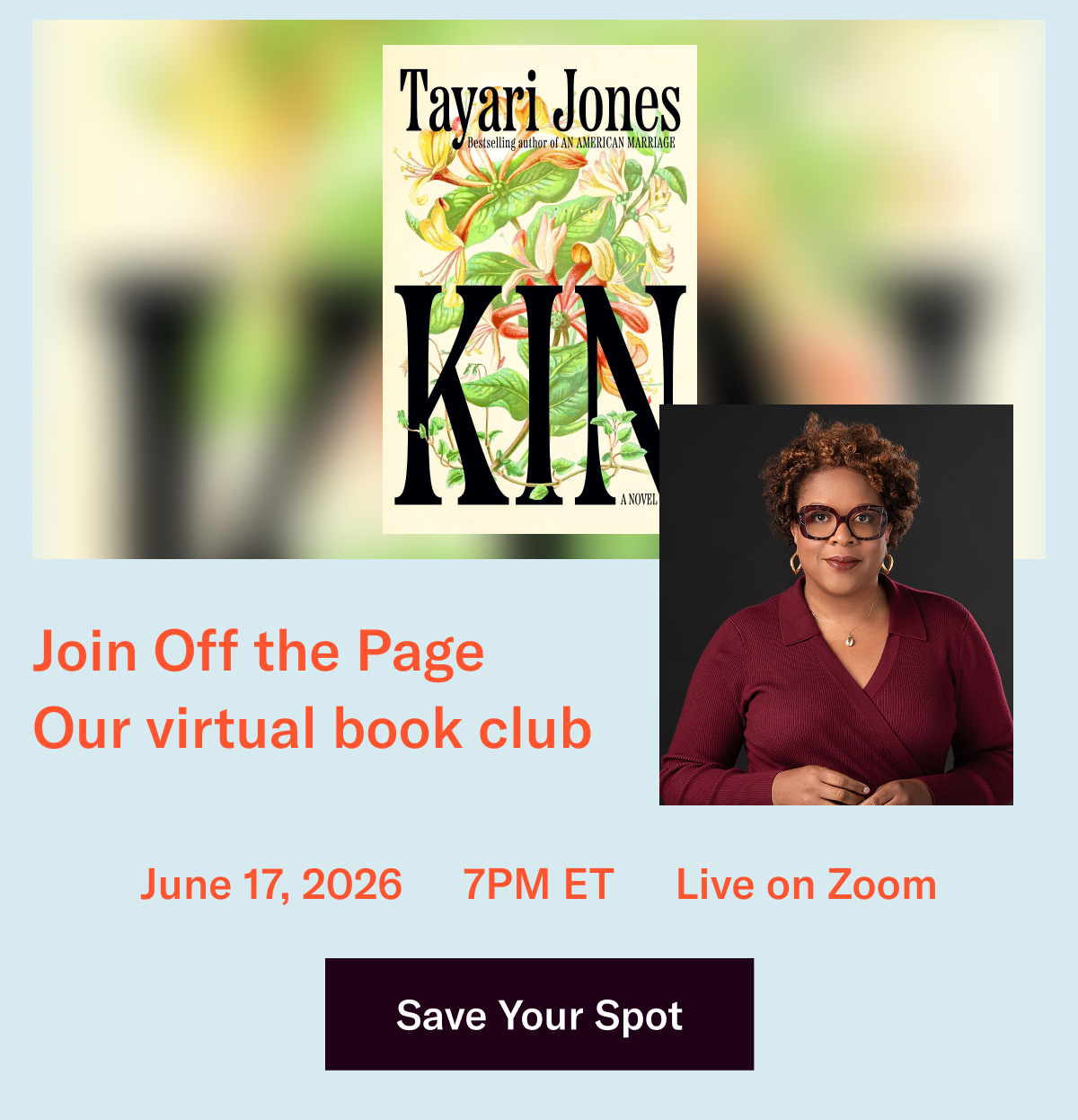 Join Off The Page, our virtual book club