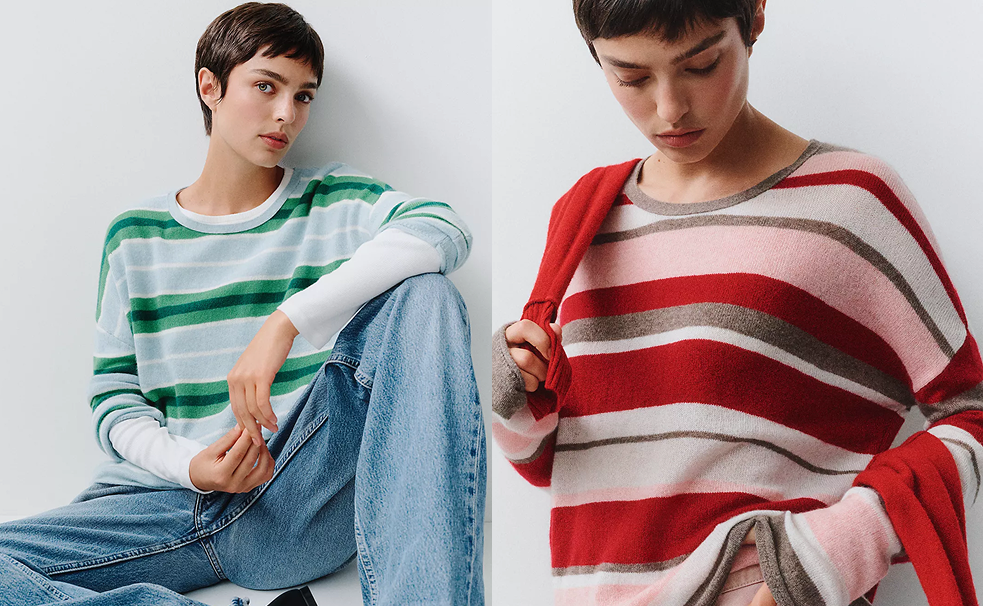 Maeve Relaxed 100% Cashmere Sweater