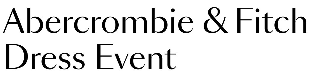 Abercrombie & Fitch Dress Sale