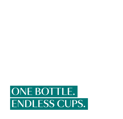 One Bottle. Endless Cups.
