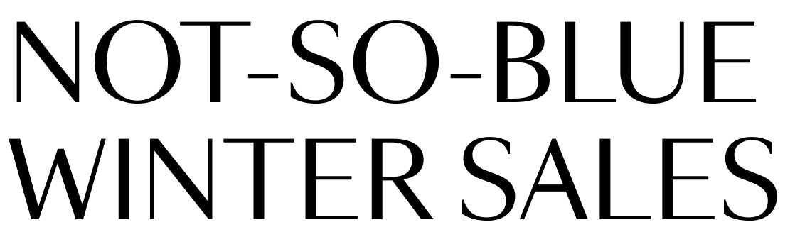 Not-So-Blue Winter Sales