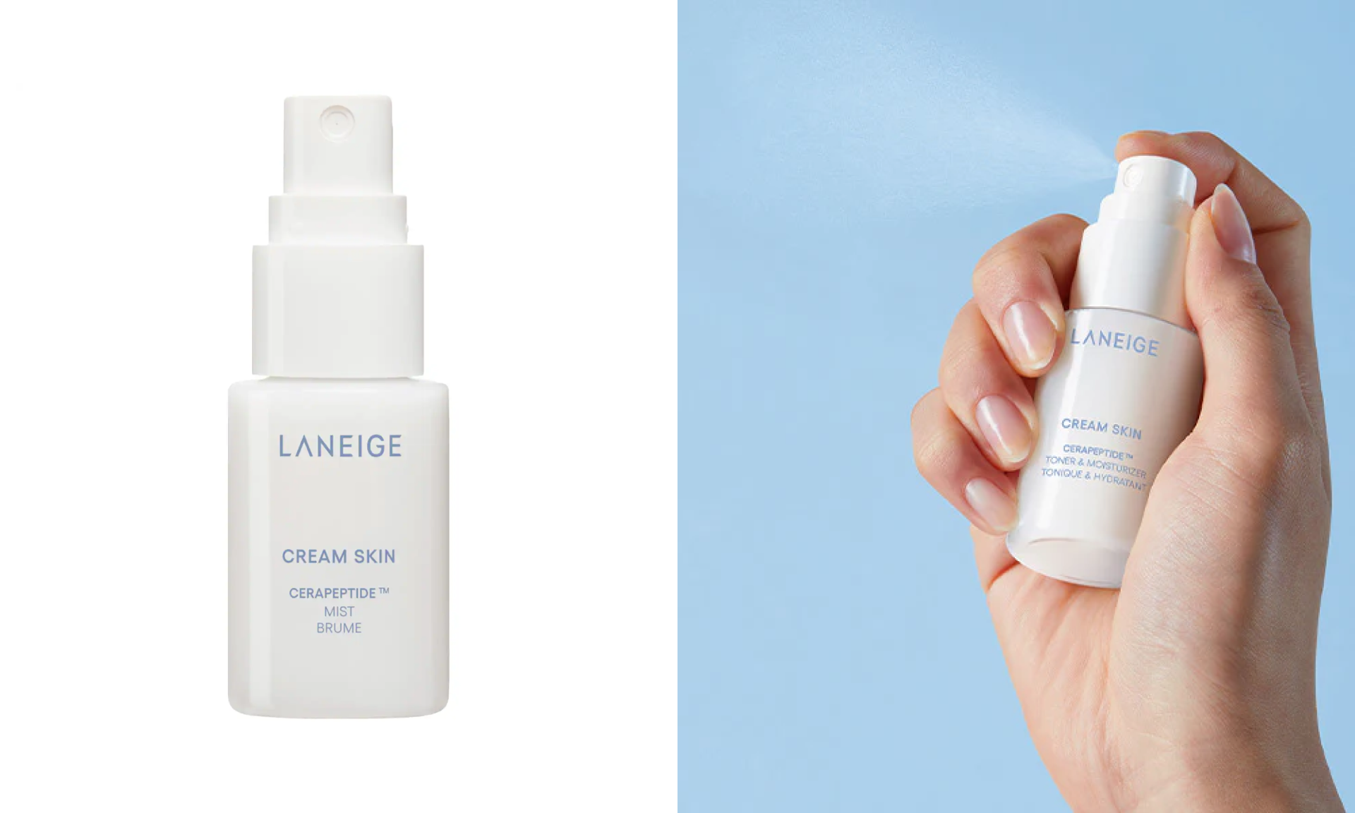 Mini Cream Skin Milky Toner Mist